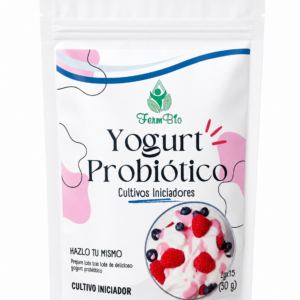 Yogurt probiótico cultivo iniciador en polvo 15 sobres