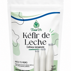 Kefir de leche cultivo iniciador en polvo 15 sobres